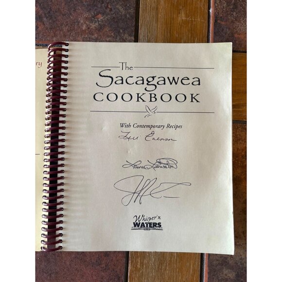 The Sacagawea Cookbook Signed Copy With Contemporary Recipes Everson Spiral - Picture 2 of 14